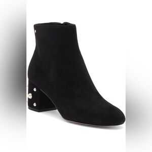 Kate Spade New York, Taraji Faux Pearl block heel bootie, US 10